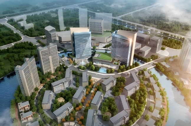 上海青浦新城！辦公公寓商業一體獨棟標桿綜合體熱售